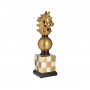 RESIN CHESS PAWN GOLD/CREAM