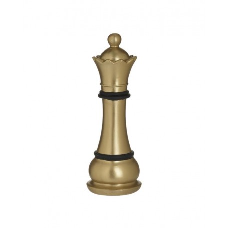 RESIN CHESS PAWN GOLDEN/BLACK