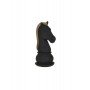 RESIN CHESS PAWN BLACK/GOLDEN