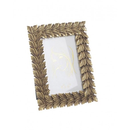 POLYRESIN PHOTO FRAME GOLD 10X15