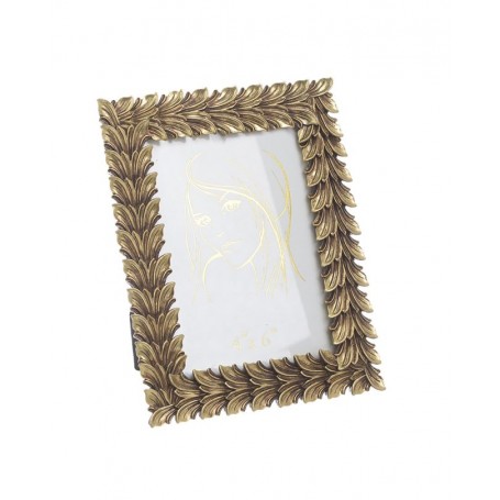 POLYRESIN PHOTO FRAME GOLD 13X18