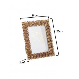 POLYRESIN PHOTO FRAME GOLD 13X18