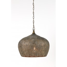 EMINE HANGING LAMP ø43,5X40,5 CM BROWN