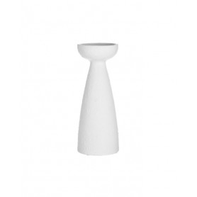 CERAMIC VASE WHITE 15X12X30