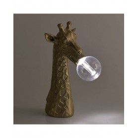 RESIN TABLE DECO GIRAFFE WITH LAMP LED