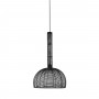 TARTU HANGING LAM D38,5X70CM MATT BLACK