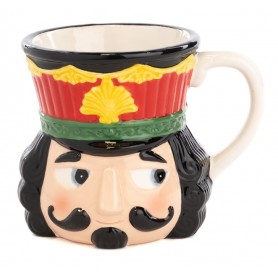 DOLOM.NUTCRACKER HEAD MUG ASS/2 13CM