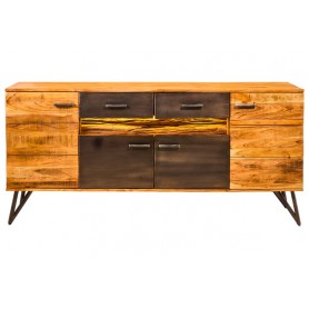 LIGHT - CREDENZA 4 SPORTELLI 2 CASSETTI