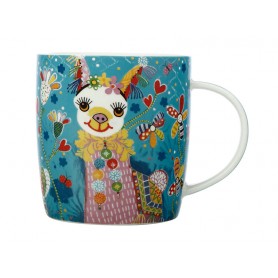 RAINBOW JUNGLE MUG 370ML LIVELY E LOVELY