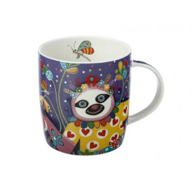 RAINBOW JUNGLE MUG 370ML SLOW WALKERS GB