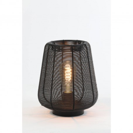 TABLE LAMP O22X26CM ADETA MATT BLACK