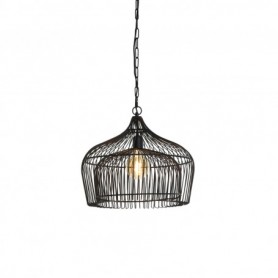 HANGING LAMP O44X39CM KRISTEL MATT BLACK