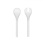 ME SYNTH - SALAD SERVER - WHITE