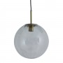 HANGING LAMP O48 MAGDALA GLASS CLEAR+GOL