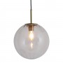 HANGING LAMP O48 MAGDALA GLASS CLEAR+GOL