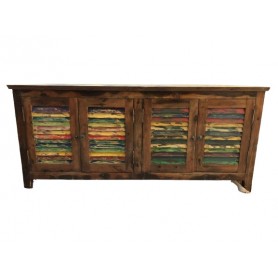 CREDENZA IN LEGNO  DI CANOA L180XP45XH90