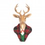 FABR GENTLEM DEER HEAD WALL DISPLAY