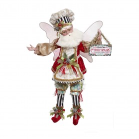 CANDYMAKER SANTA FAIRY 43CM