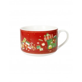 TAZZA COLAZIONE ELFOMAGIA NEW BONE CHINA