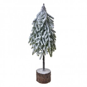 ALBERO DI NATALE ARTIFICIALE VERDE BIANC