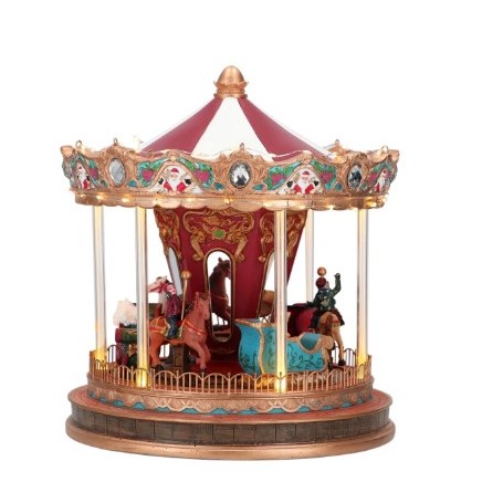 CAROUSEL ANIMATED 24X24X25,5CM