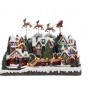 CHRISTMAS VILLAGE REINDEER ANIMATED