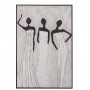 ROPES WOMEN CANVA WITH FRAME