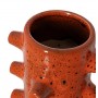 VASO PESCI ARANCIONE CERAMICA